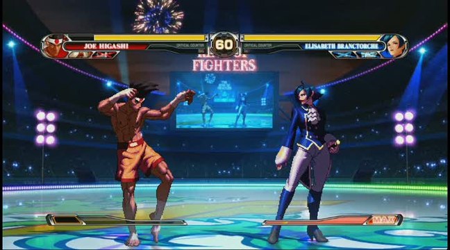 The King of Fighters XII : Joe Higashi Vs Elisabeth Branctorche