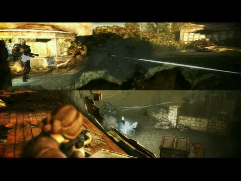 Terminator Renaissance : En écran partagé