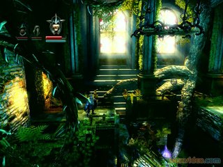 Trine : Début du jeu