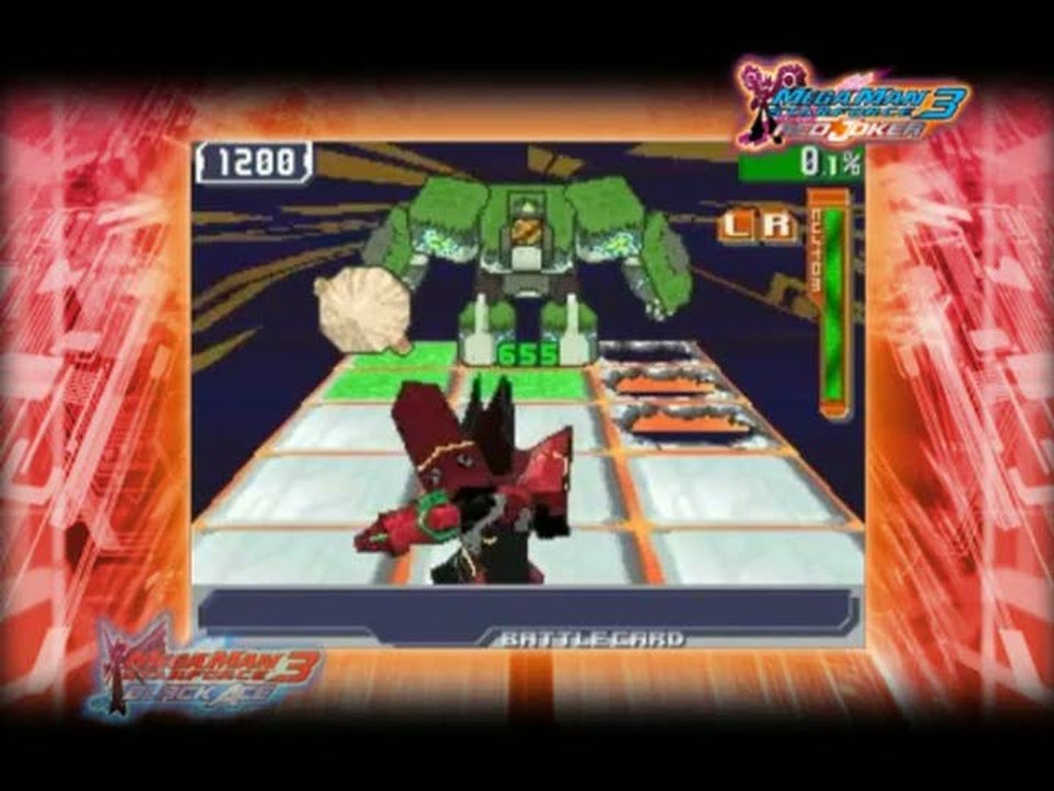 Mega Man Star Force 3 : Red Joker : Combats