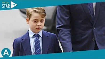 Prince George assorti à sa maman : ce détail de son look repéré en plein hommage au prince Philip