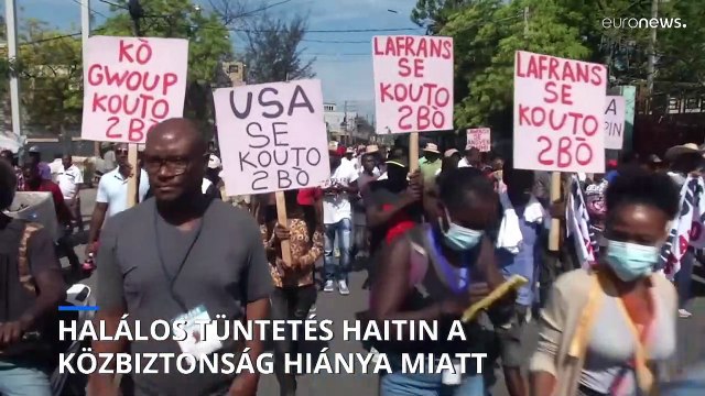 Halálos tüntetés a közbiztonság hiánya miatt