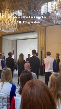 Quentin Fillon Maillet à l'Élysée.