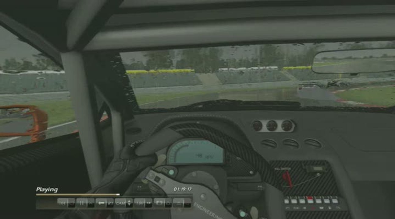 SuperCar Challenge : Le Nürburgring par temps de pluie