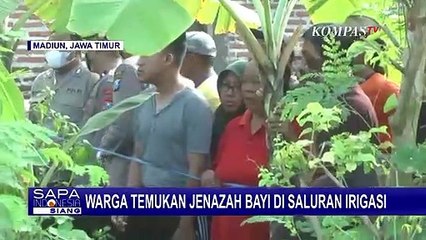 Bikin Geger! Warga Jiwan Madiun Temukan Mayat Bayi Perempuan di Saluran irigasi