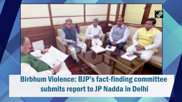 Birbhum Violence: BJP’s fact-finding committee submits report to JP Nadda