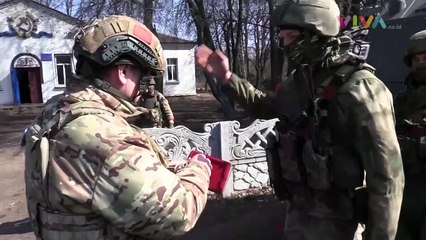 Prajurit Rusia Terima Penghargaan Khusus di Chernihiv