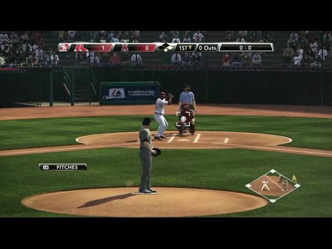 Major League Baseball 2K9 : Début de match