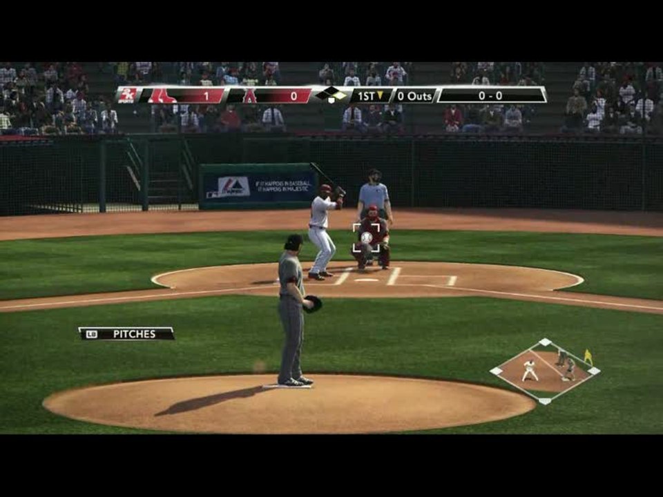 Major League Baseball 2K9 : Début de match