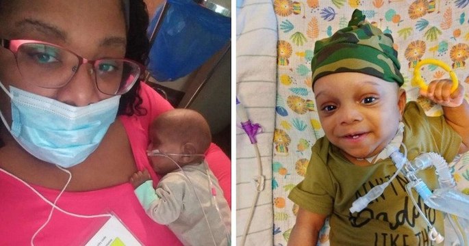 Né à 25 semaines, ce petit garçon prématuré rentre à la maison après 460 jours d'hospitalisation