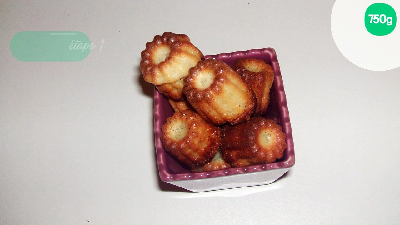 Mini cannelés bordelais faciles