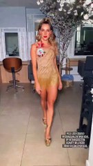 Monique Alfradique chamou atenção pelas pernas musculosas