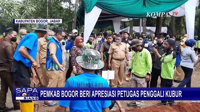 Kegiatan Unik Sambut Ramadan, Pemkab Bogor Gelar Lomba Gali Kuburan Bagi Para Petugas Penggali Kubur