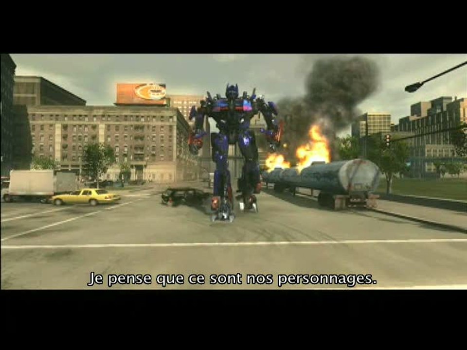 Transformers : La Revanche : Peter Cullen et Frank Welker