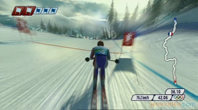 Vancouver 2010 : Le Jeu Vidéo Officiel des Jeux Olympiques : 1/2 : Ski et saut à ski