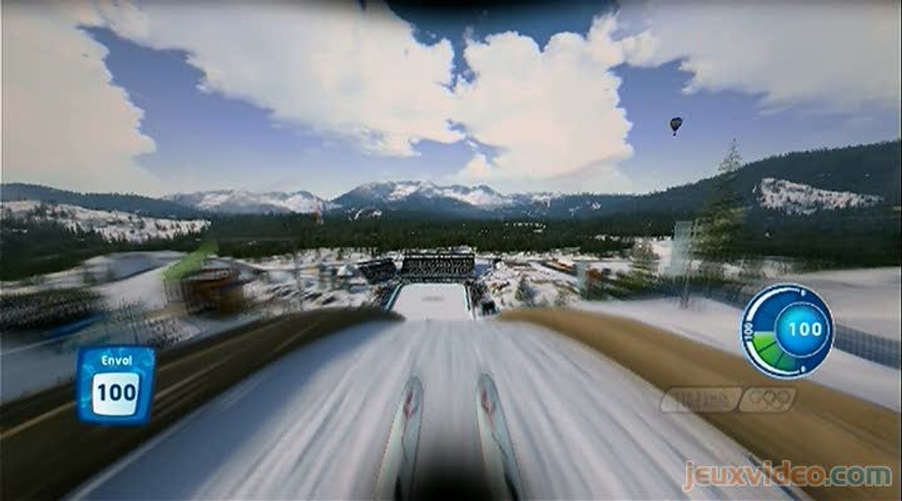 Vancouver 2010 : Le Jeu Vidéo Officiel des Jeux Olympiques : Saut à ski