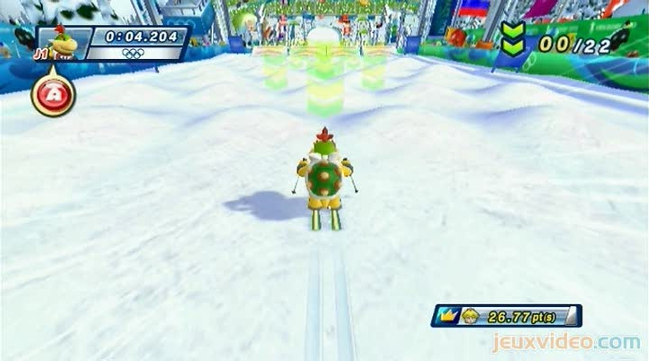 Mario & Sonic aux Jeux Olympiques d'Hiver : Ski acrobatique