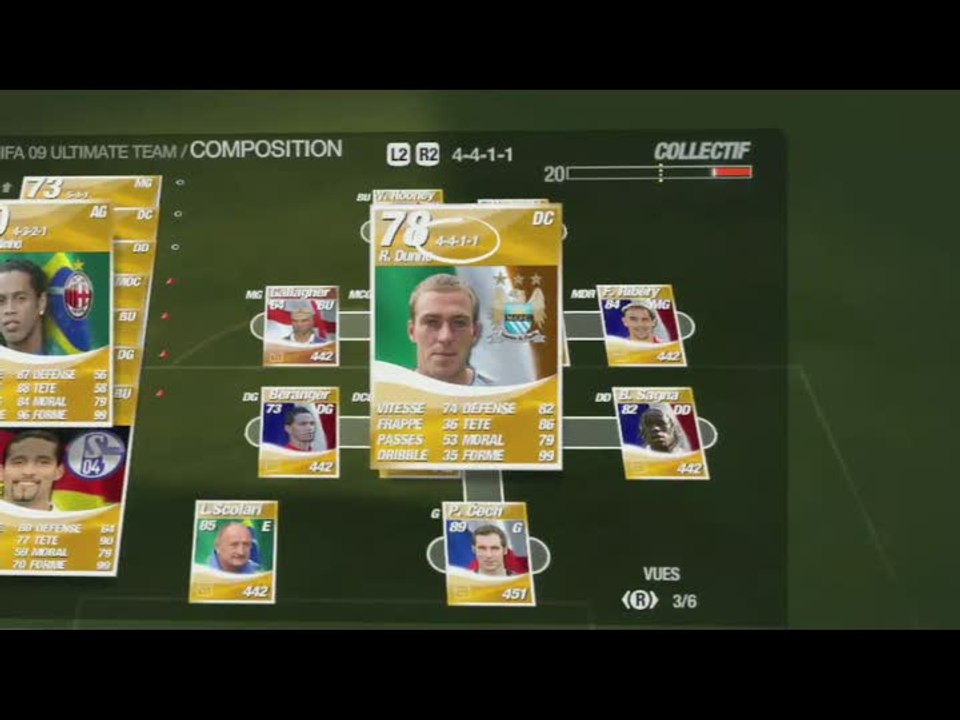 FIFA 09 : Ultimate Team : Rendre ses joueurs he...