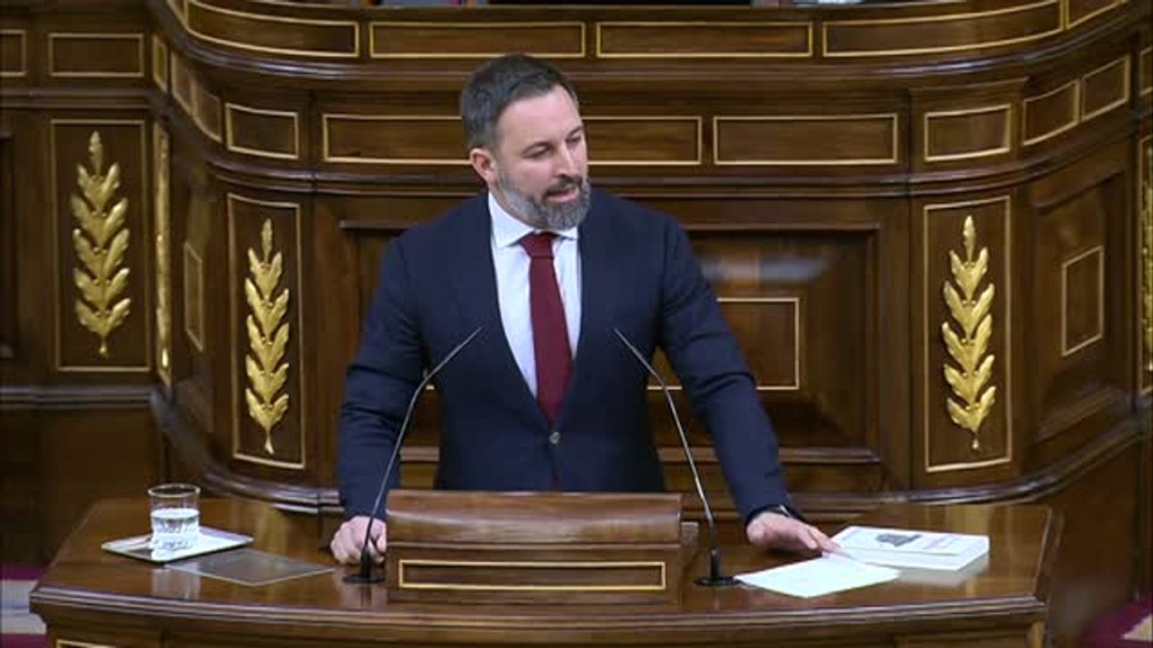 Abascal a Sánchez: "A los españoles se les ha acabado la paciencia y a ustedes las trampas"