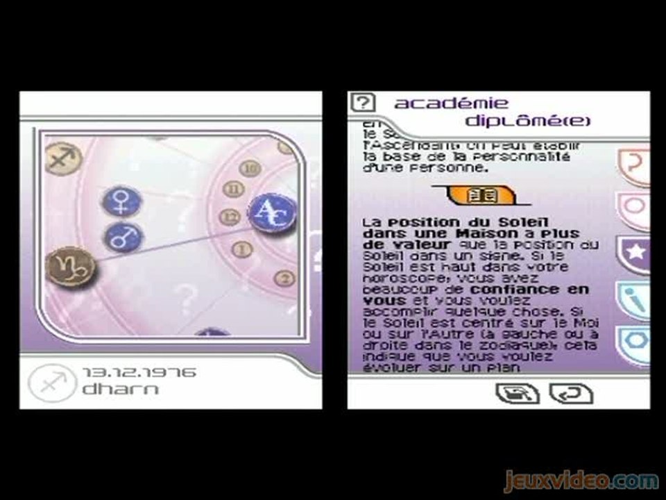 Horoscope DS : Que me Réservent les Etoiles Aujourd'hui ? : Tour d'horizon