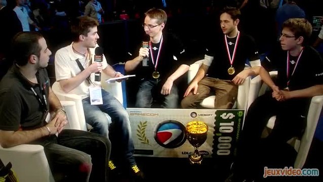 ShootMania Storm : ESWC 2012 : Interview des Champions du Monde