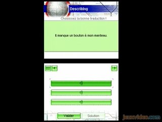 Nathan Anglais : Do you speak good English ?