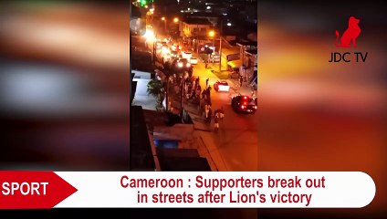 CAMEROON SUPPORT BREAK OUT