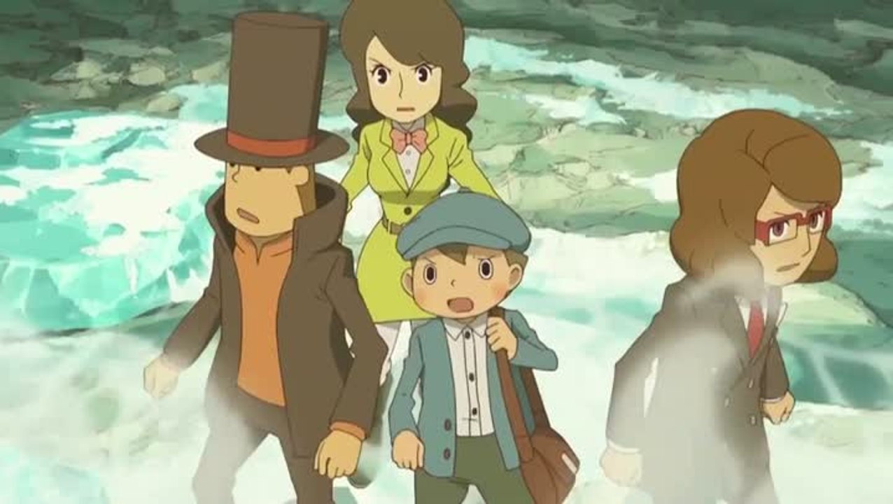 Professeur Layton et l'Héritage des Aslantes : L'histoire en cinématiques