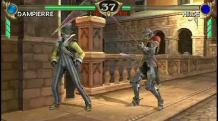 SoulCalibur : Broken Destiny : E3 2009 : Dampierre vs Hilde