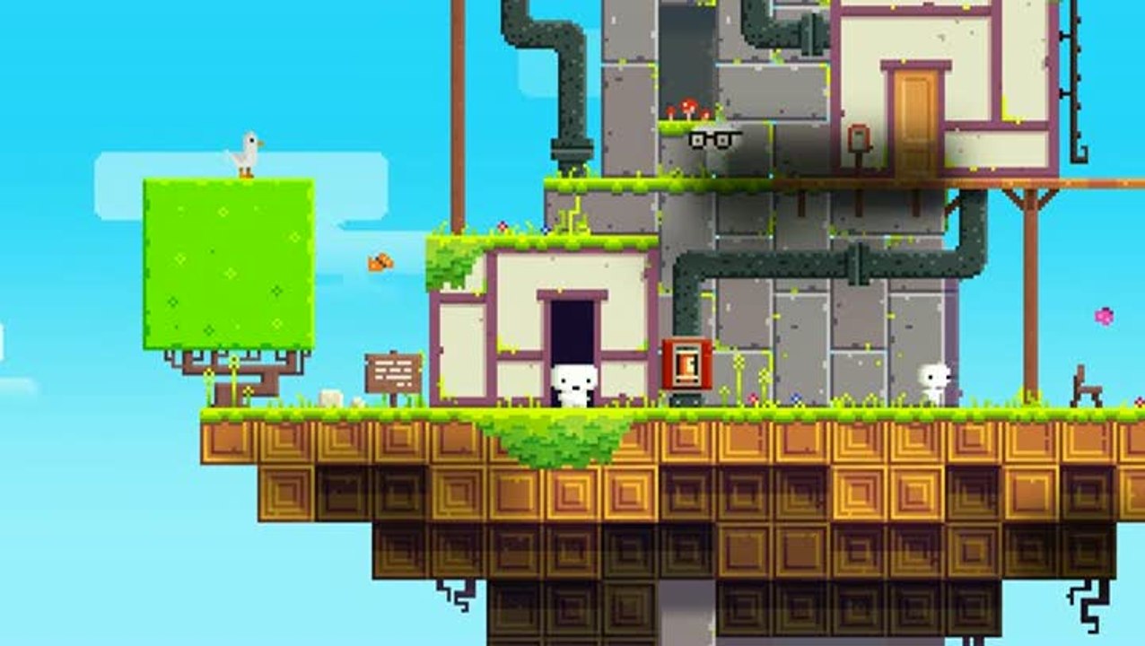 FEZ : Phases de gameplay