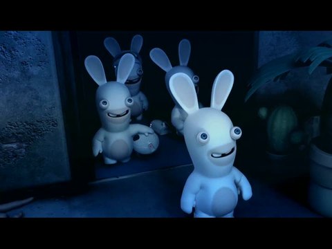 The Lapins Crétins : La Grosse Aventure : Première vidéo