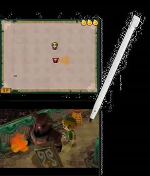 The Legend of Zelda : Spirit Tracks : L'armure répond au stylet