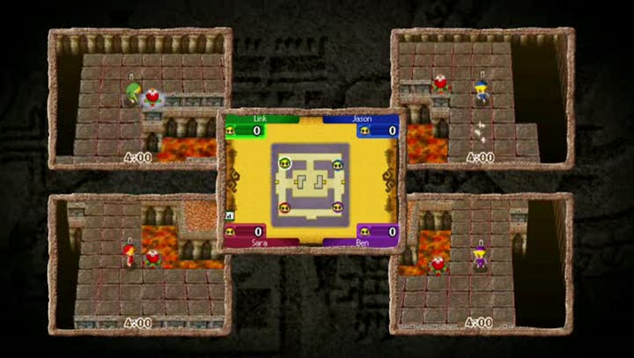 The Legend of Zelda : Spirit Tracks : Du multijoueur à quatre