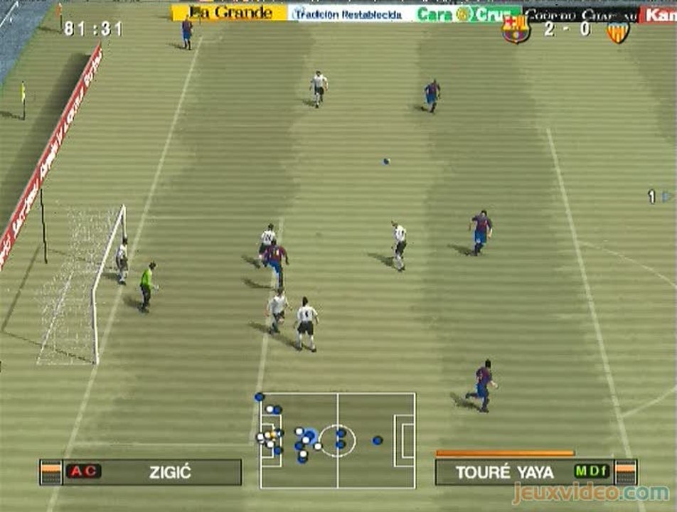 Pro Evolution Soccer 2010 : Barcelone Vs Valence