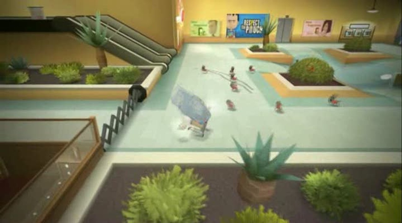 The Lapins Crétins : La Grosse Aventure : GC 2009 : Gameplay