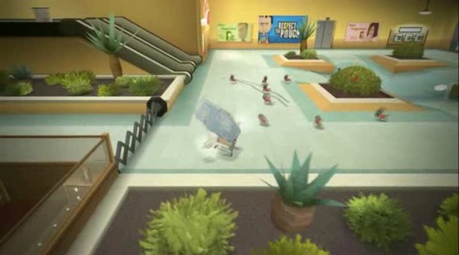 The Lapins Crétins : La Grosse Aventure : GC 2009 : Gameplay