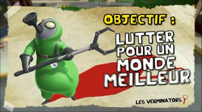 The Lapins Crétins : La Grosse Aventure : Les différents Verminators