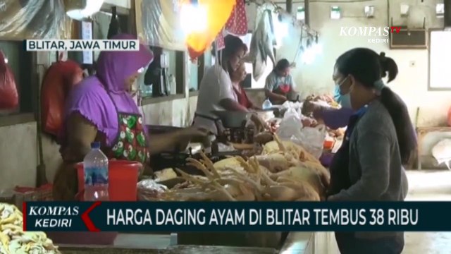 Harga Daging Ayam Tembus 38 Ribu Per Kilogram
