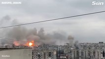 Russian bombs hit Mariupol in 'residential area' of Ukraine