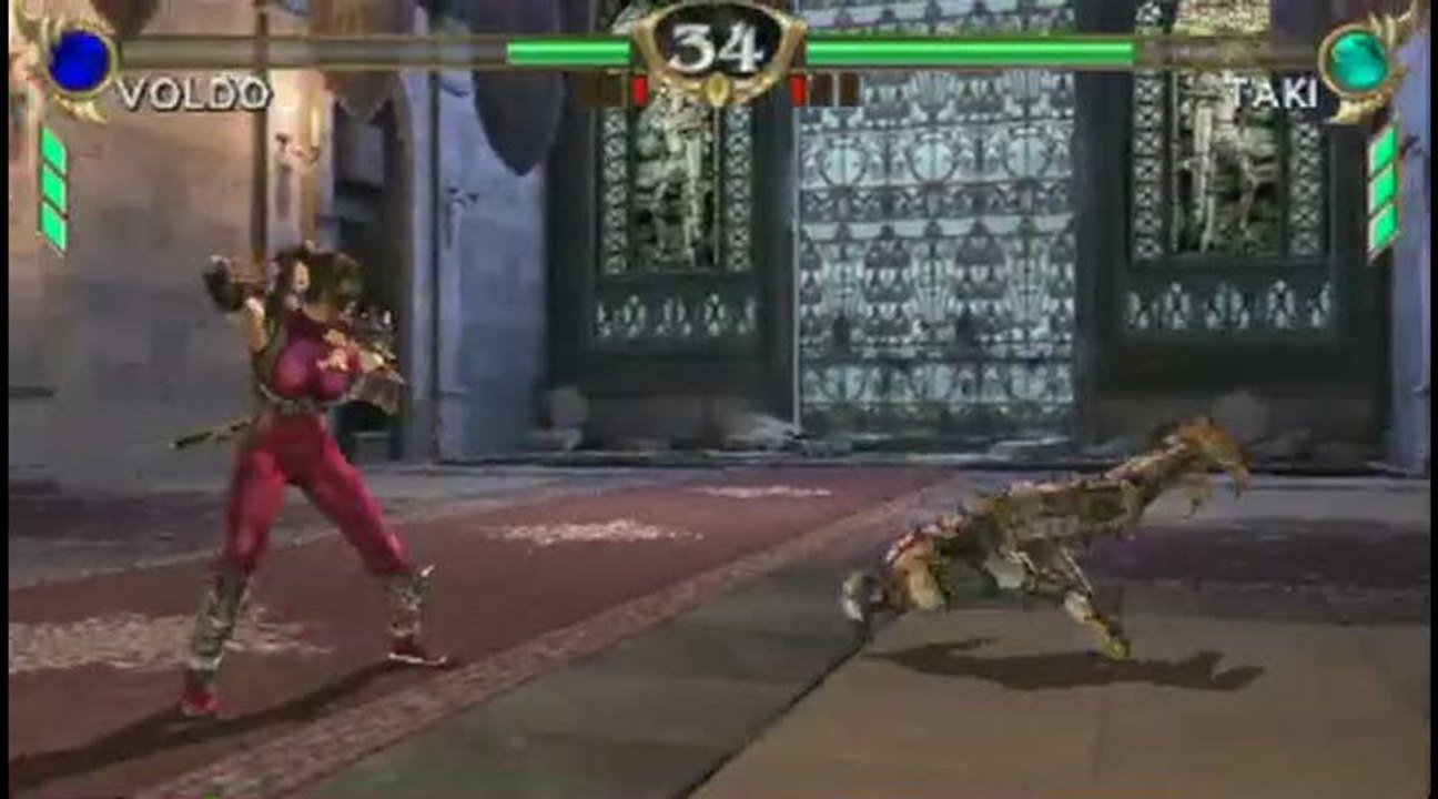 SoulCalibur : Broken Destiny : E3 2009 : Voldo vs Taki