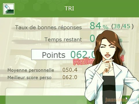 Stimulation cérébrale avec le Dr. Kawashima : Age cérébral