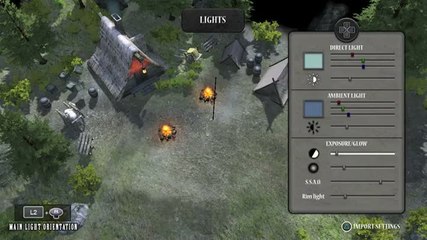 Under Siege : Terrain et outils