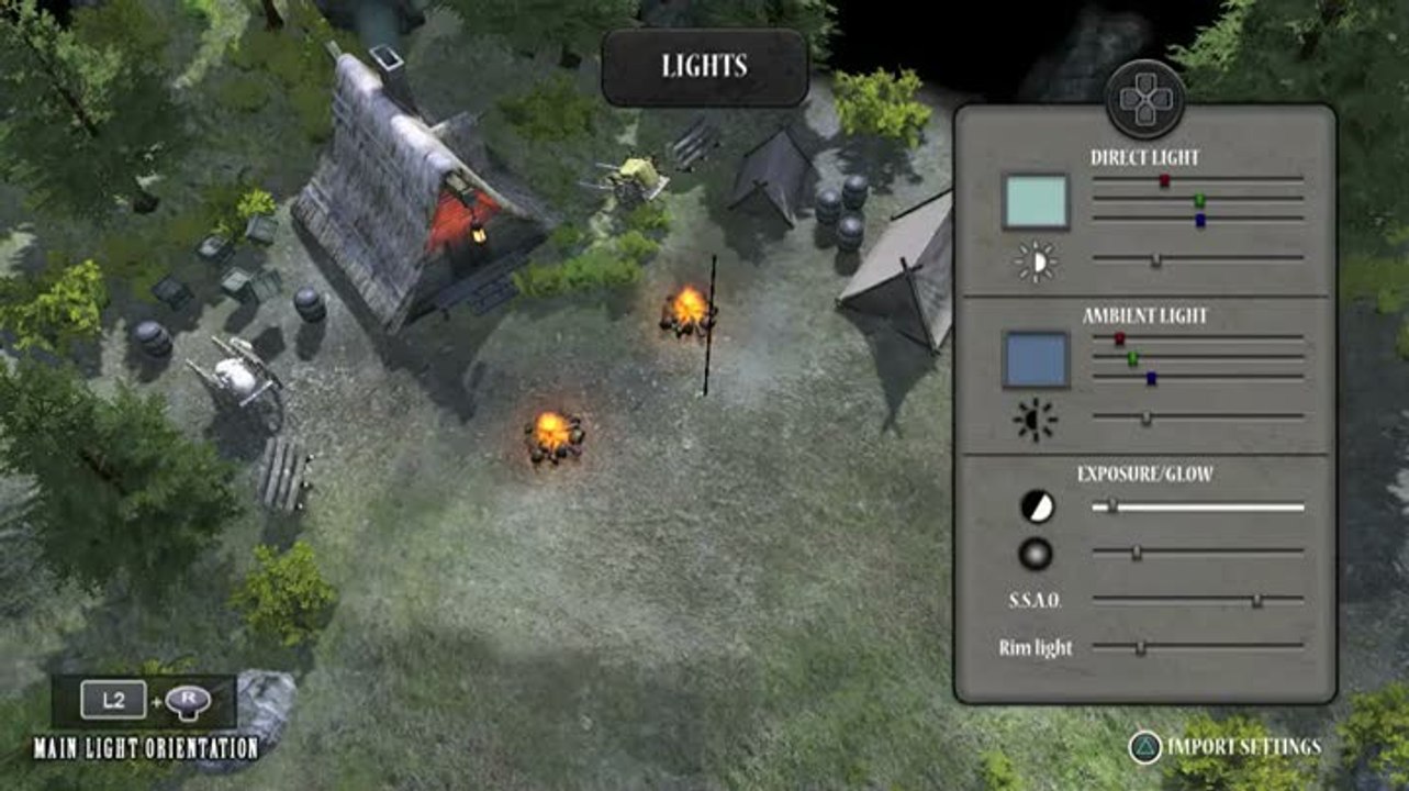 Under Siege : Terrain et outils