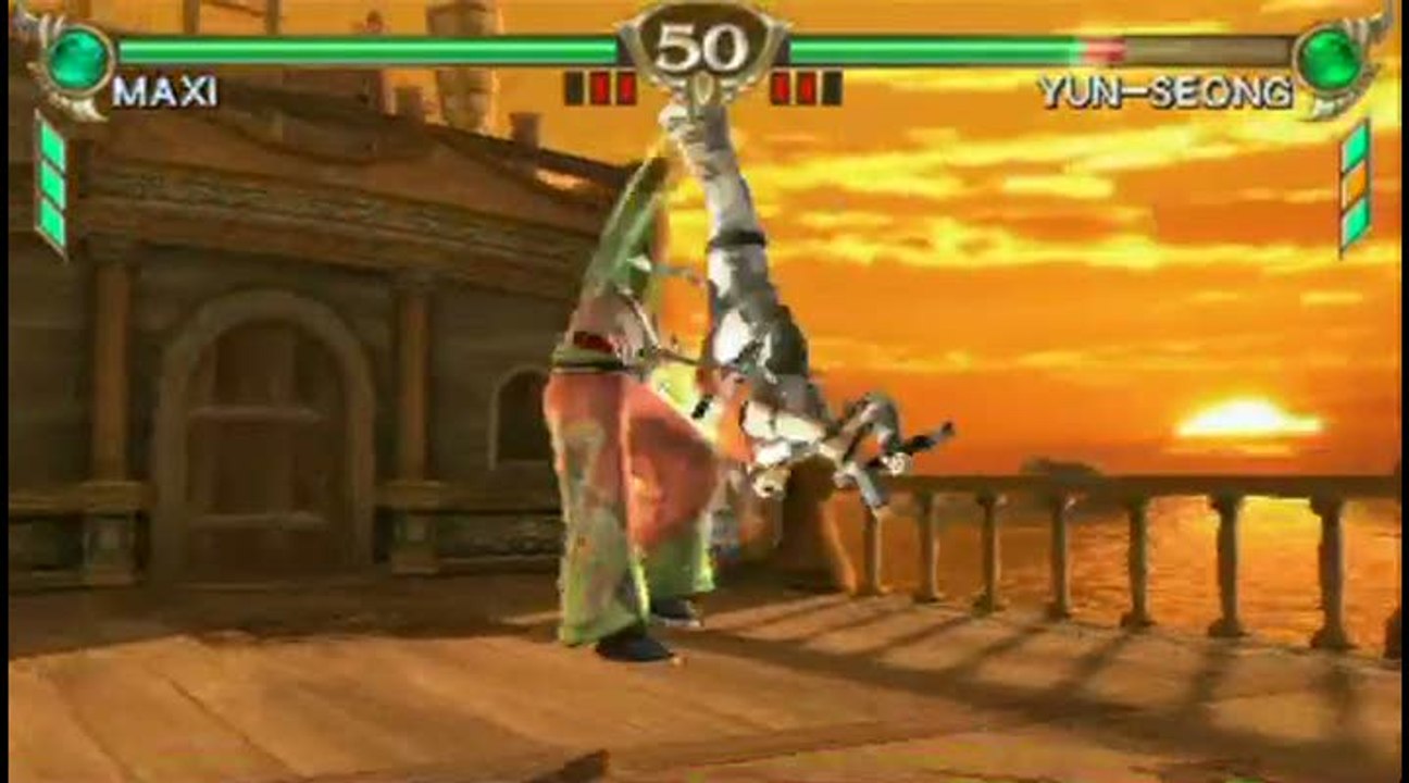 SoulCalibur : Broken Destiny : E3 2009 : Maxi vs Yun-Seong