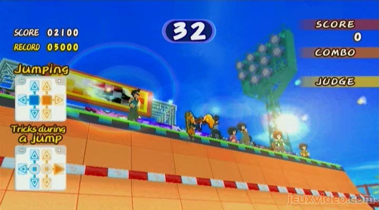 Family Trainer : Extreme Challenge : Un peu de skate