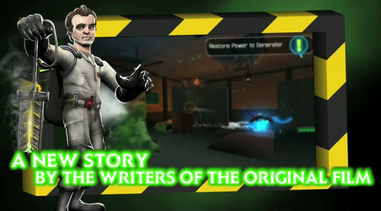 S.O.S. Fantômes : Le Jeu Vidéo : Les fantômes entrent par la petite porte