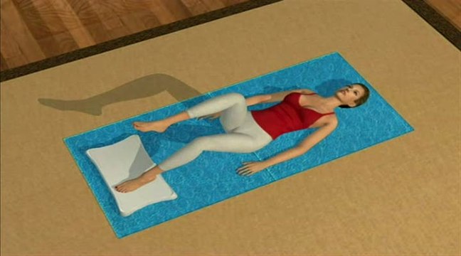 Daisy Fuentes Pilates : Toe Taps