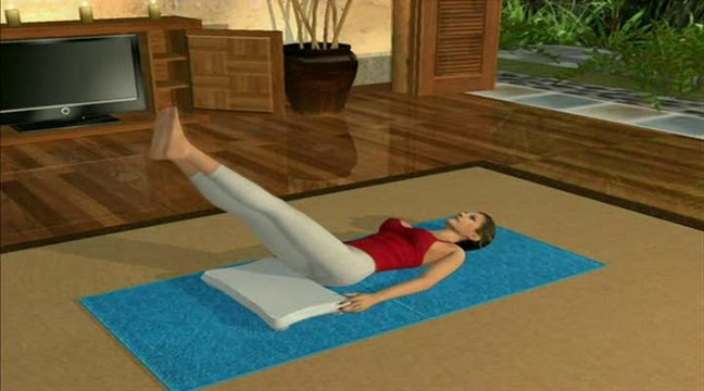 Daisy Fuentes Pilates : Double leg circle