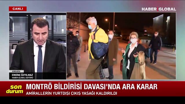 Son Dakika! Amirallerin Montrö bildirisi davasında ara karar çıktı