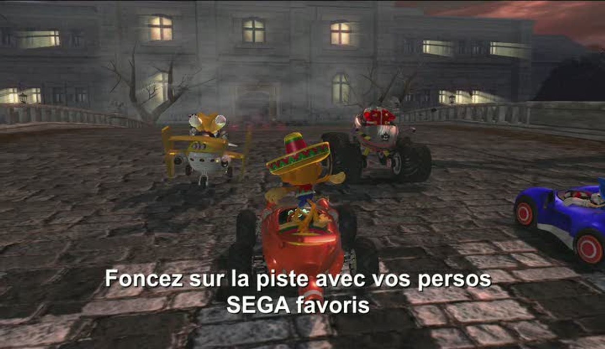 Sonic & Sega All-Stars Racing : Sonic à fond pour Halloween